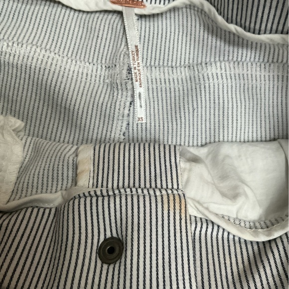 FREE PEOPLE Pin Striped Flare Pants - Picture 4 of 6